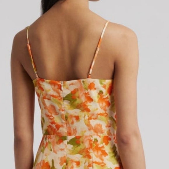 CHELSEA28 FAUX WRAP MIDI DRESS SZ SMALL - Picture 5 of 15